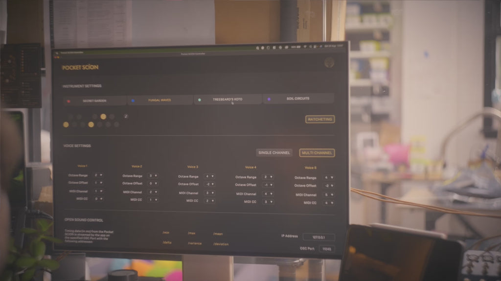 Pocket Scion Software Editor