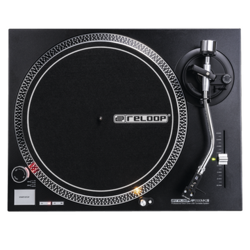 Reloop RP-2000 USB Mk2 Black Direct Drive DJ Turntable
