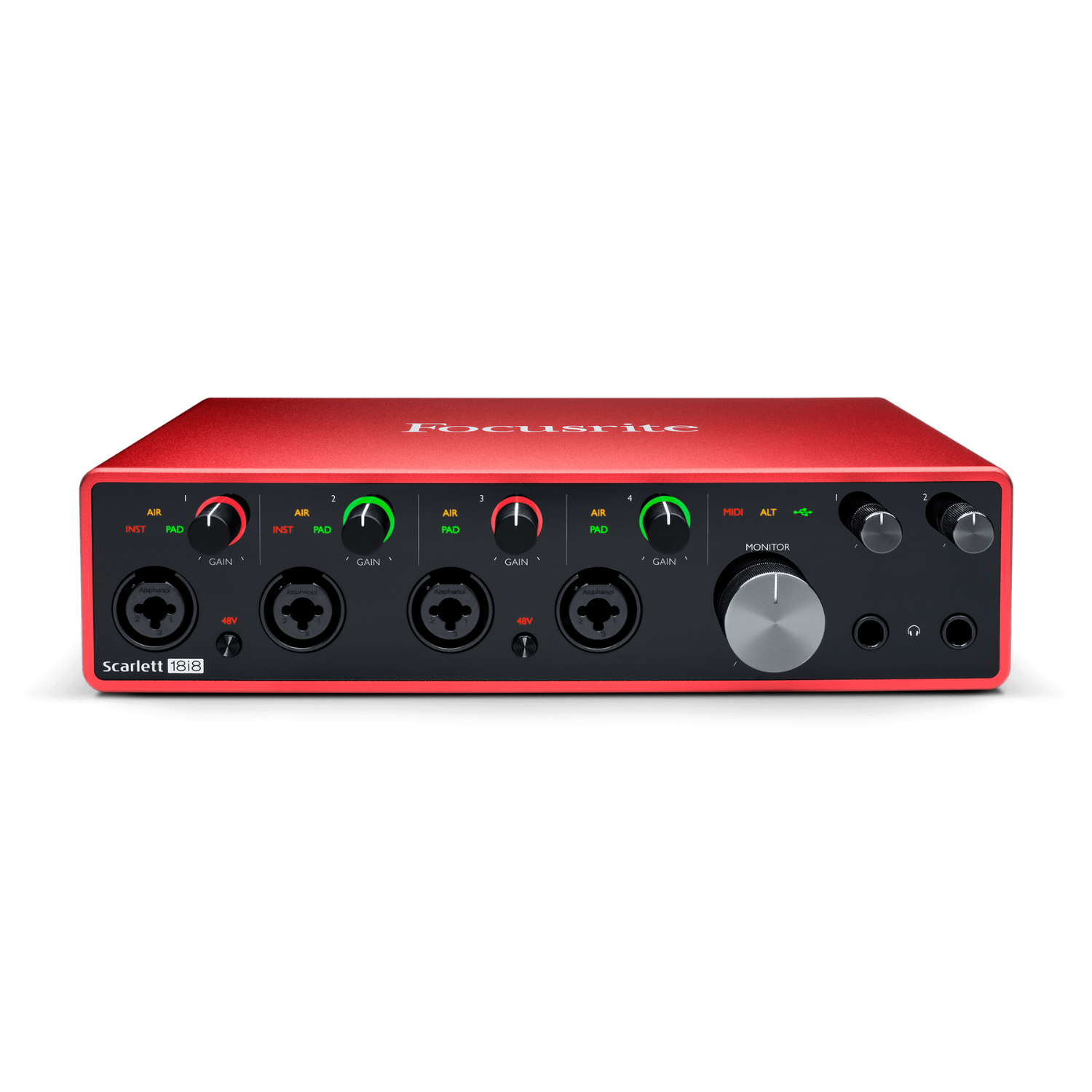 DTM・DAW Focusrite Scarlett 18i8 Focusrite Scarlett 18i8 USB Recording Interface (3rd Gen)