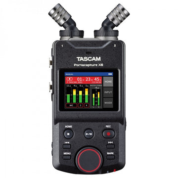 Tascam Portacapture X6 High-Resolution Multi-Track Handheld Recorder