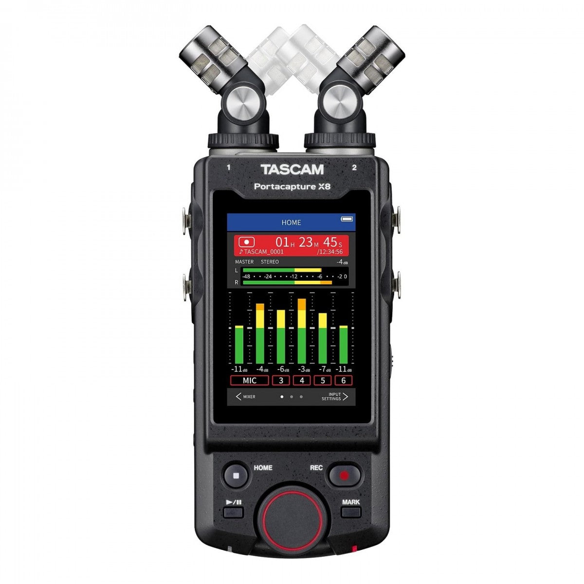 美品⭐︎TASCAM Portacapture X8 Tascam Portacapture X8 High-Resolution Multi-Track Handheld Recorder
