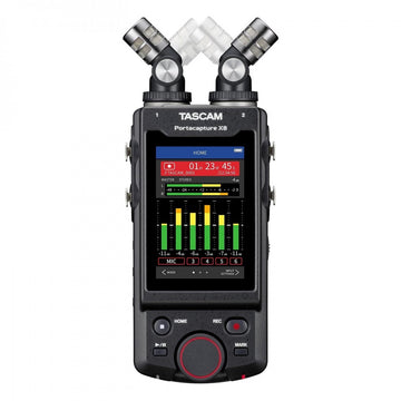 Tascam Portacapture X8 High-Resolution Multi-Track Handheld Recorder