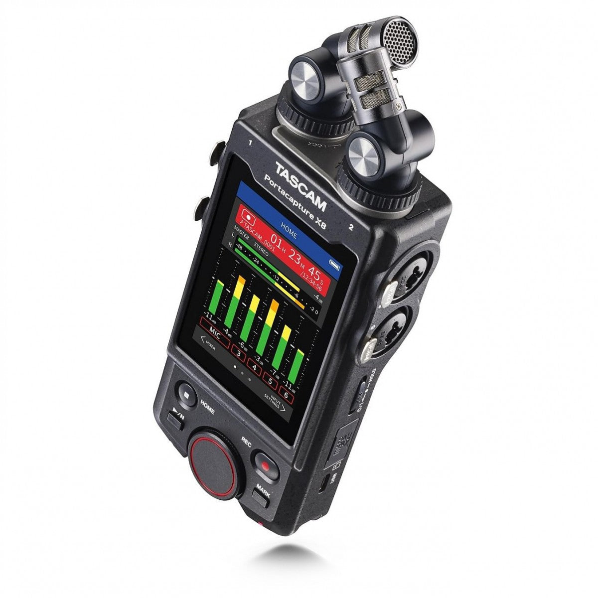 Tascam Portacapture X8 High-Resolution Multi-Track Handheld Recorder ...