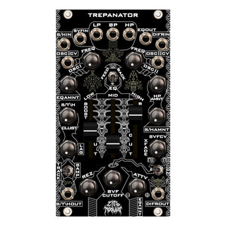 Zlob Modular Trepanator Eurorack Chaotic Synth Voice Module