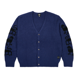 The Trilogy Tapes TTT 3 Lions Cardigan