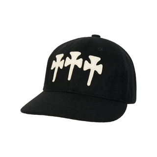 The Trilogy Tapes TTT Three Cross Wool Ball Cap