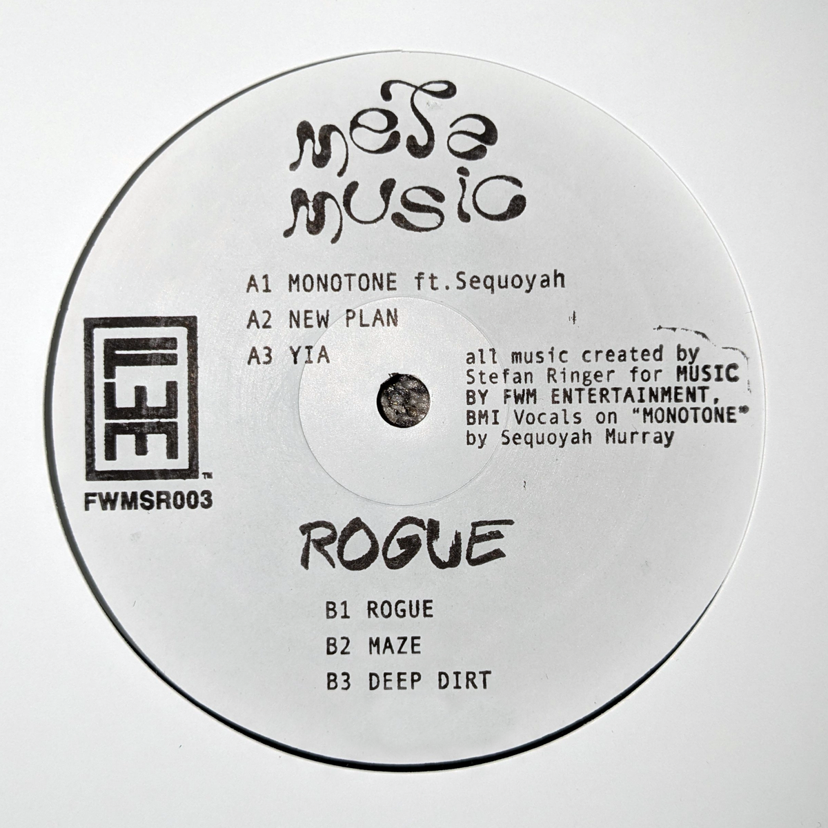 Stefan Ringer Stefan Ringer - Meta Music x Rogue EP (FWM Entertainment)