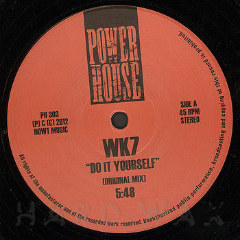 Do It Yourself (Original Mix) / Rave (Dirt Mix)