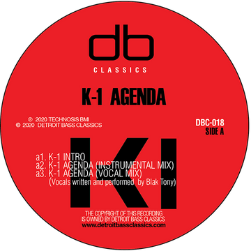 K-1 Agenda