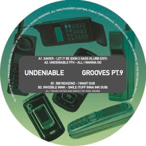 Undeniable Grooves PT.9 "The Man In The Tracksuit"