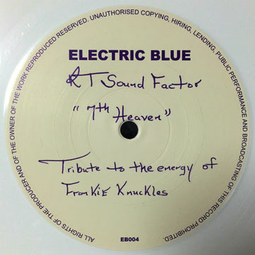 7th Heaven - Tribute to the energy of Frankie Knuckles