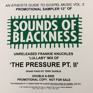 The Pressure w/ Frankie Knuckles Lullaby Remix