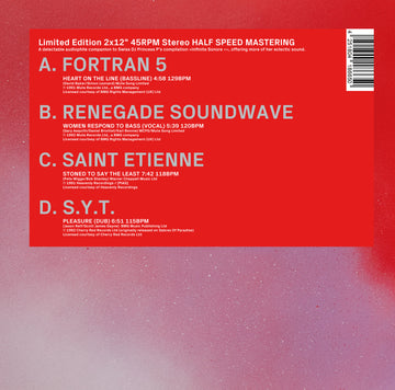 Princess P presents: Fortran 5, Renegade Soundwave, Saint Etienne, S.Y.T.
