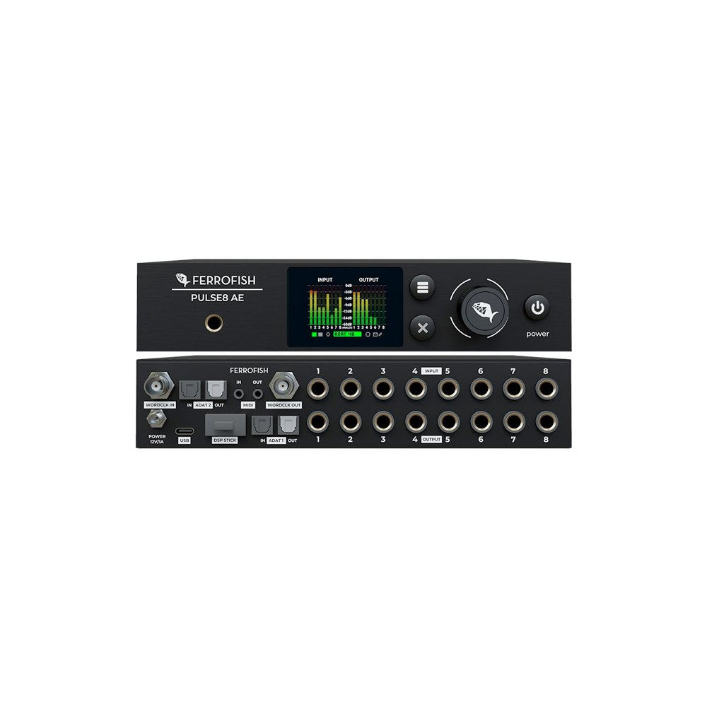 Ferrofish Pulse 8 AE 8-channel AD/DA converter – Rubadub