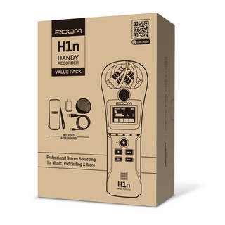 Zoom H1N Handy Digital Recorder w/ Accessories