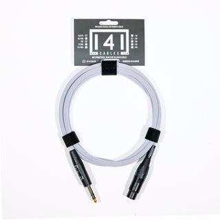 141 Cables XLR (Female) - TRS Cable White