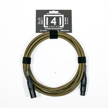 141 Cables XLR (M-F) Cable Gold