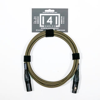 141 Cables XLR (M-F) Cable Gold