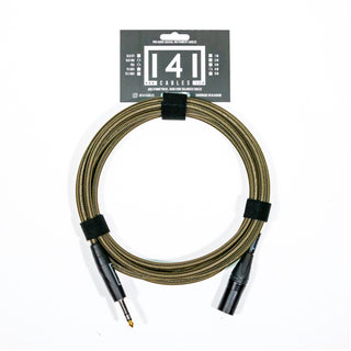 141 Cables XLR (Male) - TRS Cable Gold