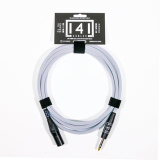 141 Cables XLR (Male) - TRS Cable White