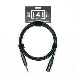 141 Cables XLR (Male) - TRS Cable Black