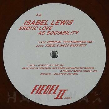 Erotic Love As Sociability EP