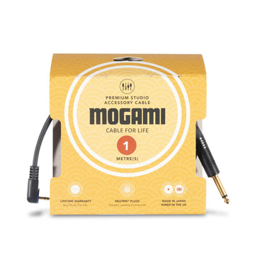 Mogami 1m Minijack to 2 x 1/4" Jack Cable