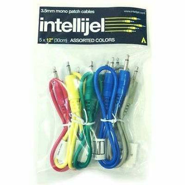 Intellijel 3.5mm Eurorack Patch Cables (30cm) - 5 Pack