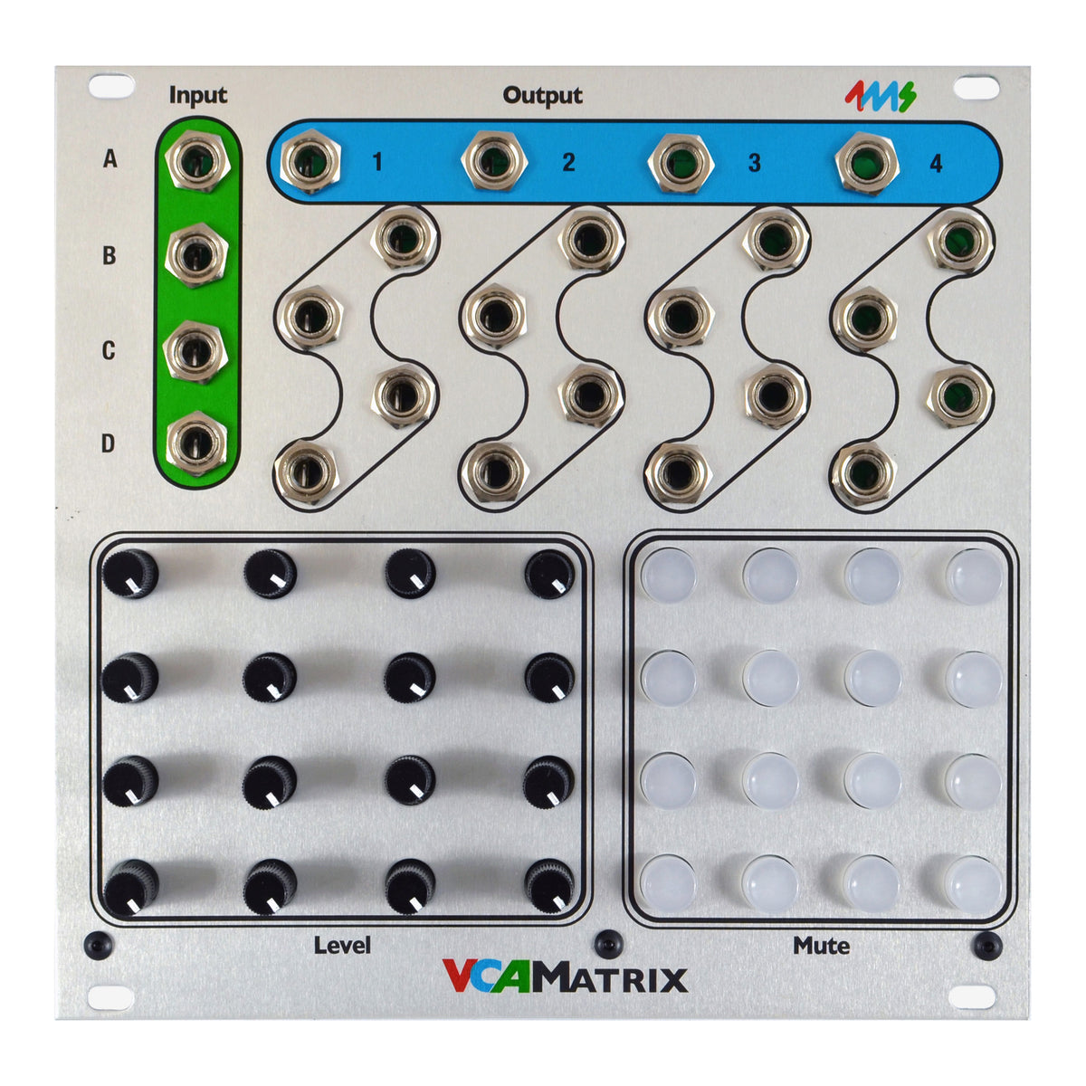 4 Rv Matrix 4ms VCA Matrix 4x4 : Eurorack