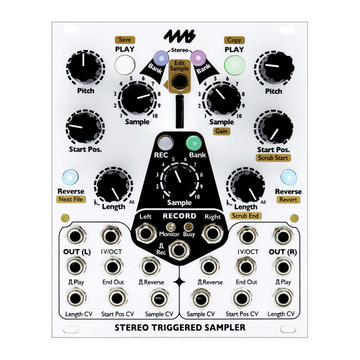 4ms Stereo Triggered Sampler (STS)