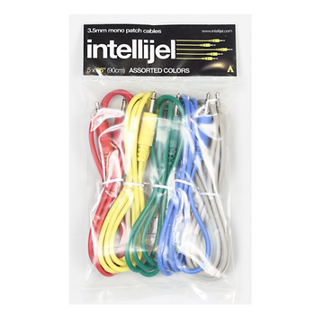 Intellijel 3.5mm Eurorack Patch Cables (90cm) - 5 Pack