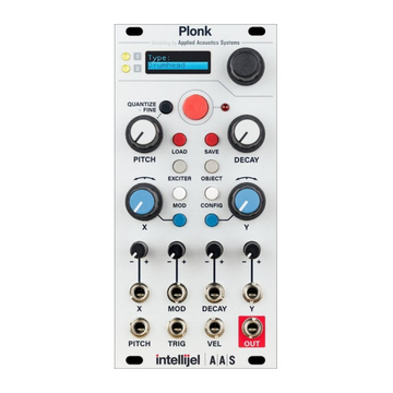 Intellijel Plonk Physical Modelling Synthesis Eurorack Module