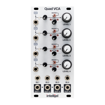 Intellijel Quad VCA Eurorack Module