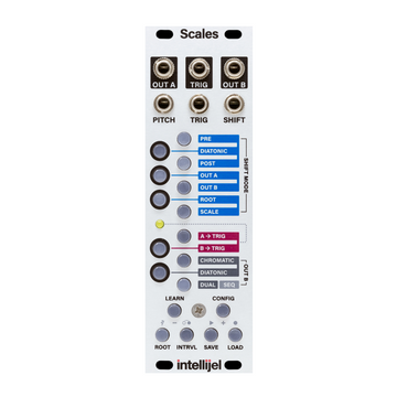 Intellijel Scales Dual Channel Note Quantizer and Sequencer