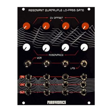 Purrtronics Resonant Quadruple Lo-Pass Gate