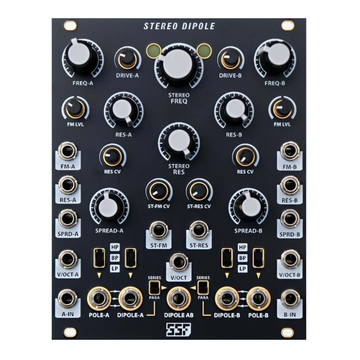 Steady State Fate Stereo Dipole Eurorack Filter Module