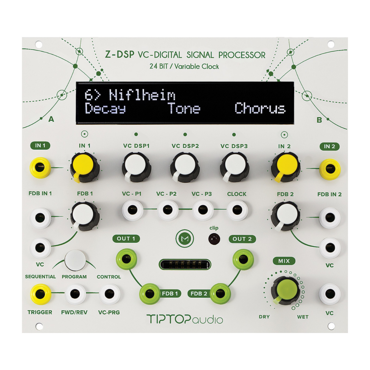 TipTop Audio ZDSP Processor : Eurorack Module