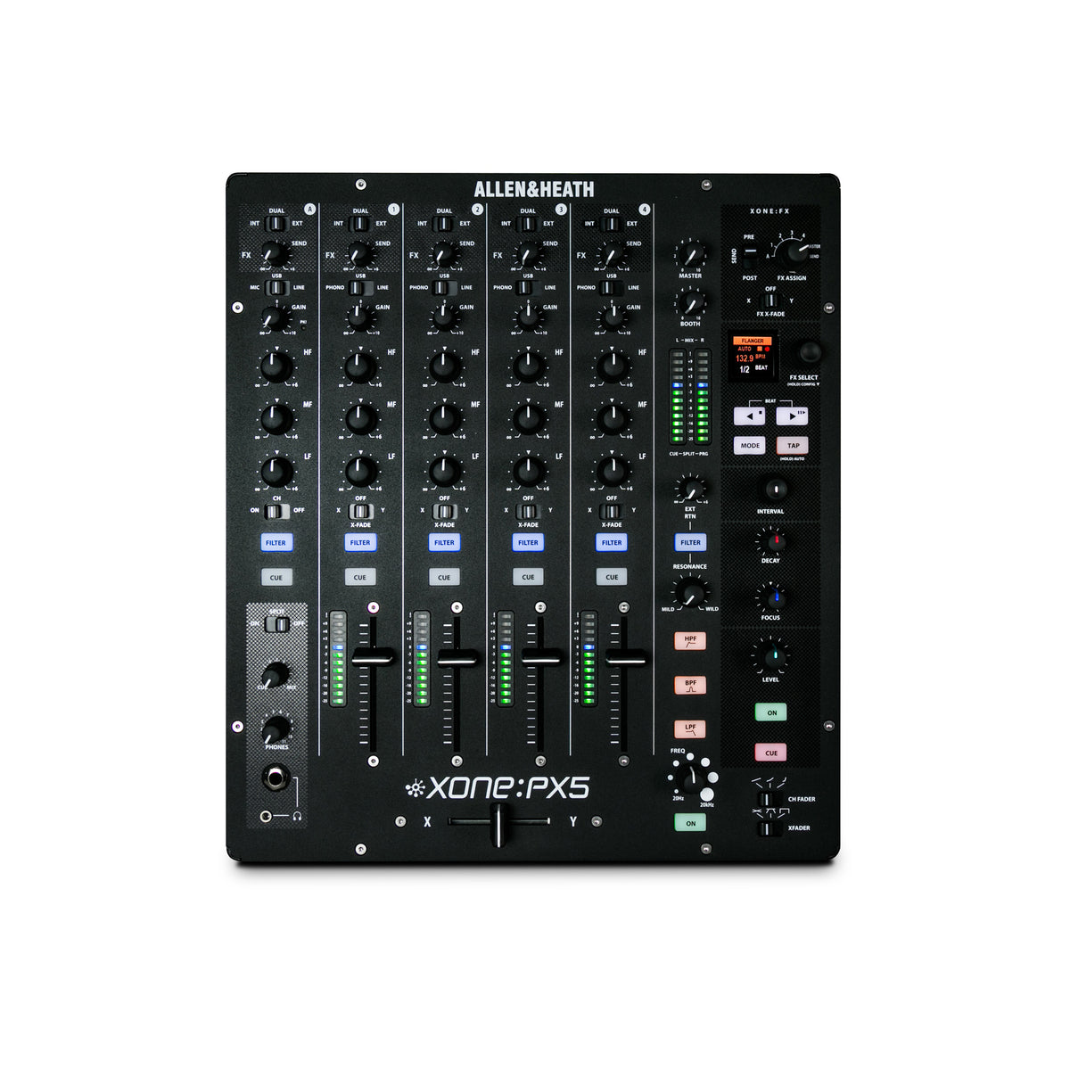 Allen & Heath Xone:PX5 – DJ Performance Mixer, Soundcard & FX