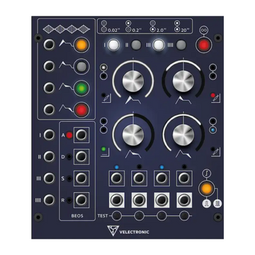 Velectronic A-envelope - Associative Quadruple Envelope