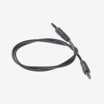 ALM-PC001x90 Pack of 3 x 90cm 3.5mm patch cables - BLACK