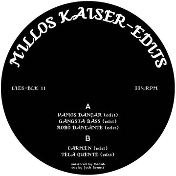 Edits 12" LIES-BLK-11