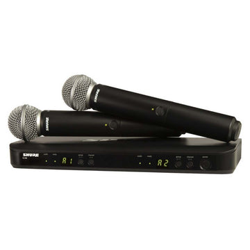 Shure BLX288 Dual Vocal System w/PG58 Handheld Transmitter