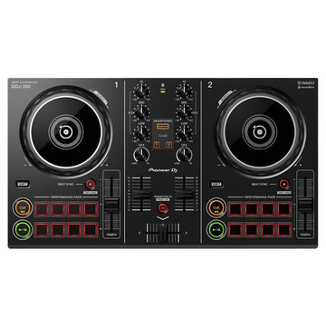 Pioneer DJ DDJ-200 2 Channel Rekordbox & Streaming DJ Controller