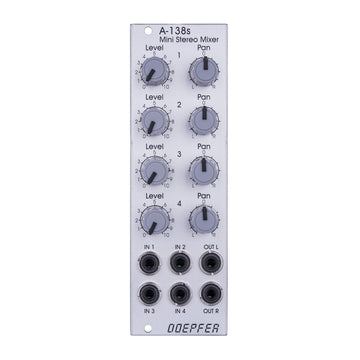 Doepfer A-138s Mini Stereo Mixer