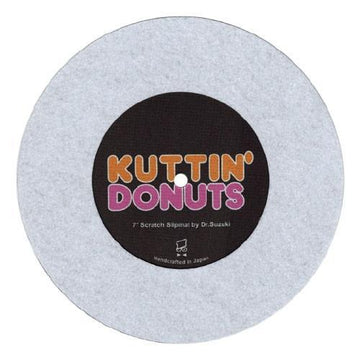 Dr Suzuki Kuttin Donuts 7" Single Slipmat (White)