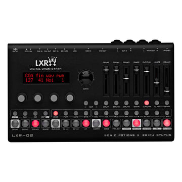 Erica Synths LXR-02 Desktop Drum Synthesizer