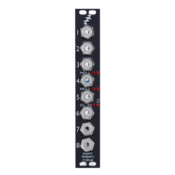 Expert Sleepers CVM-8 CV to MIDI/12C Convertor Eurorack Module