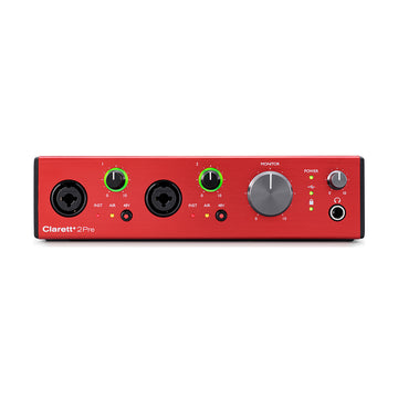 Focusrite Clarett+ 2Pre USB Audio & MIDI Interface
