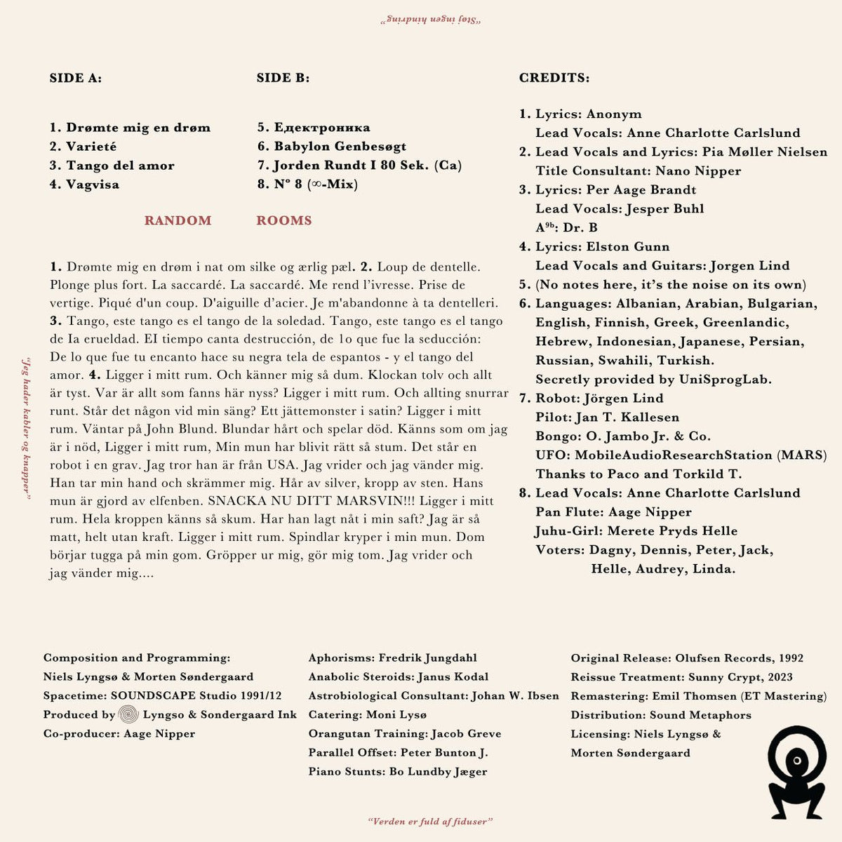 Lyngsø & Søndergaard - Random Rooms – Rubadub