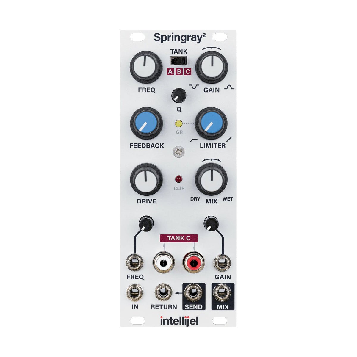 Springray Intellijel Springray II Spring Reverb Eurorack Module